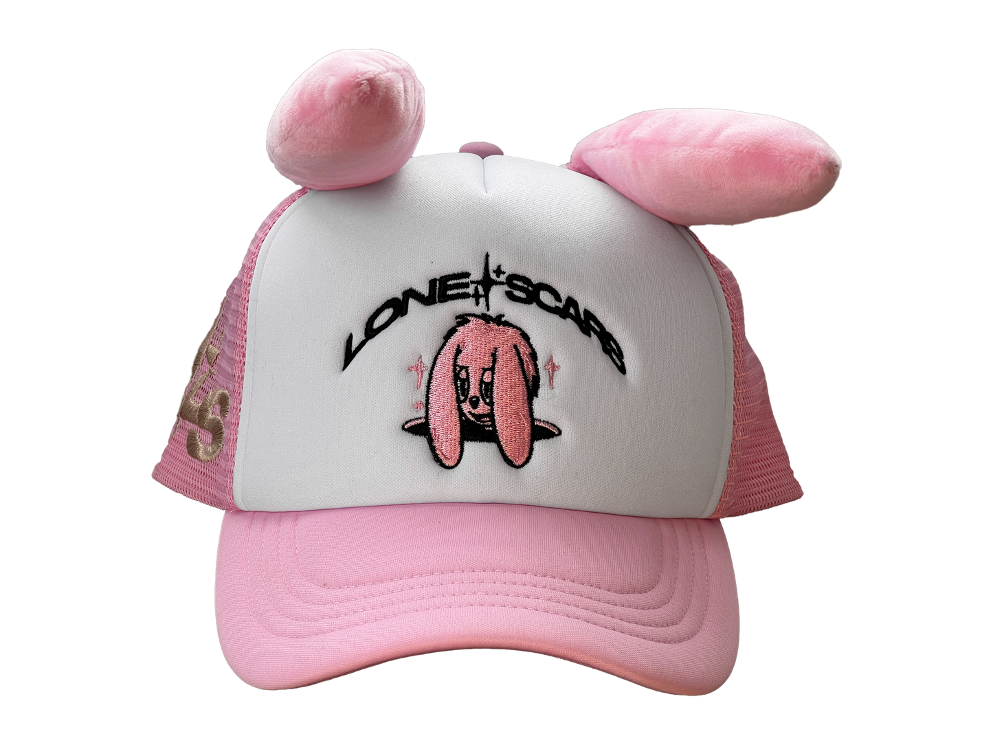 Pink Bunny Trucker Hat