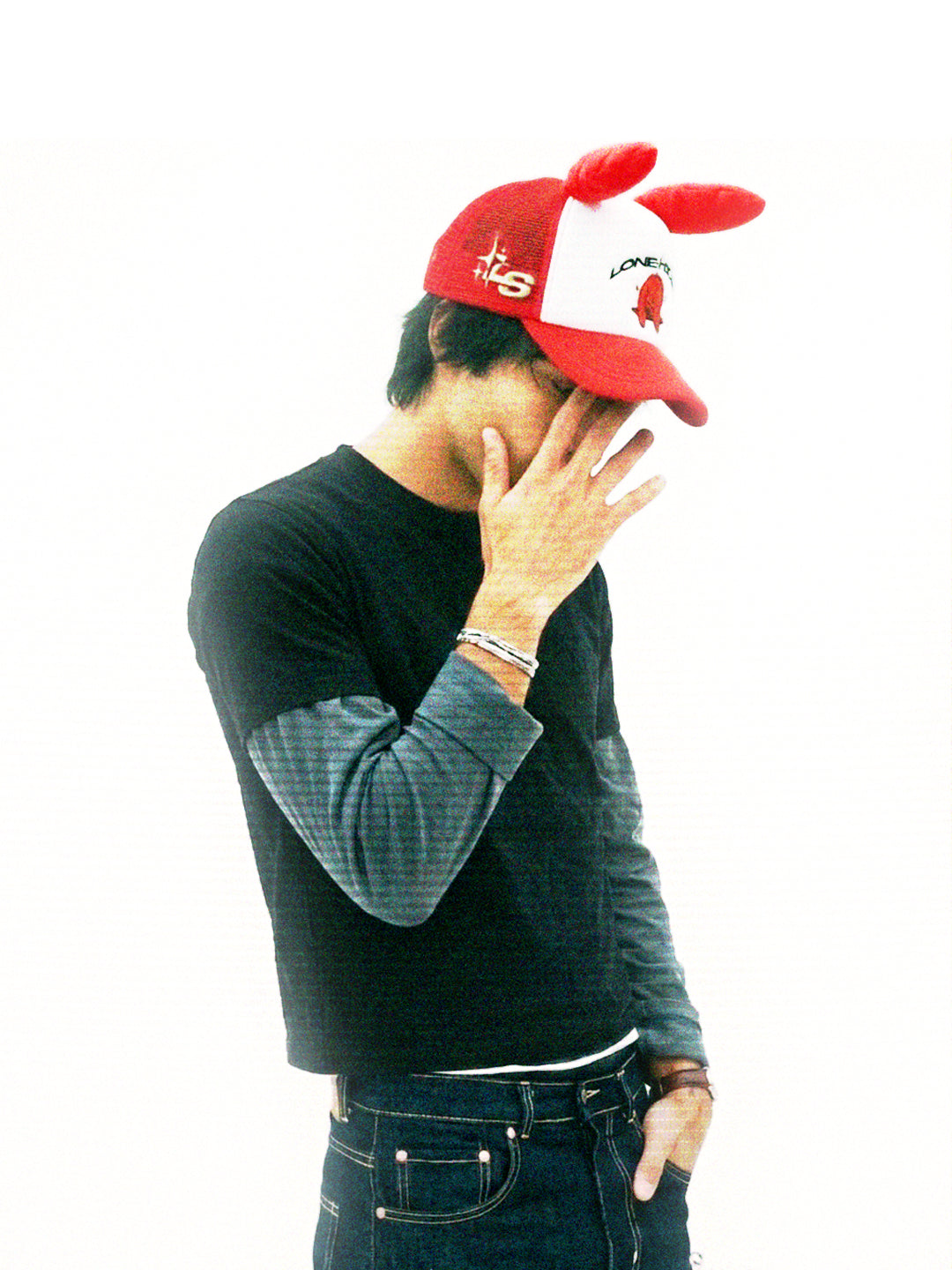 Red Bunny Trucker Red